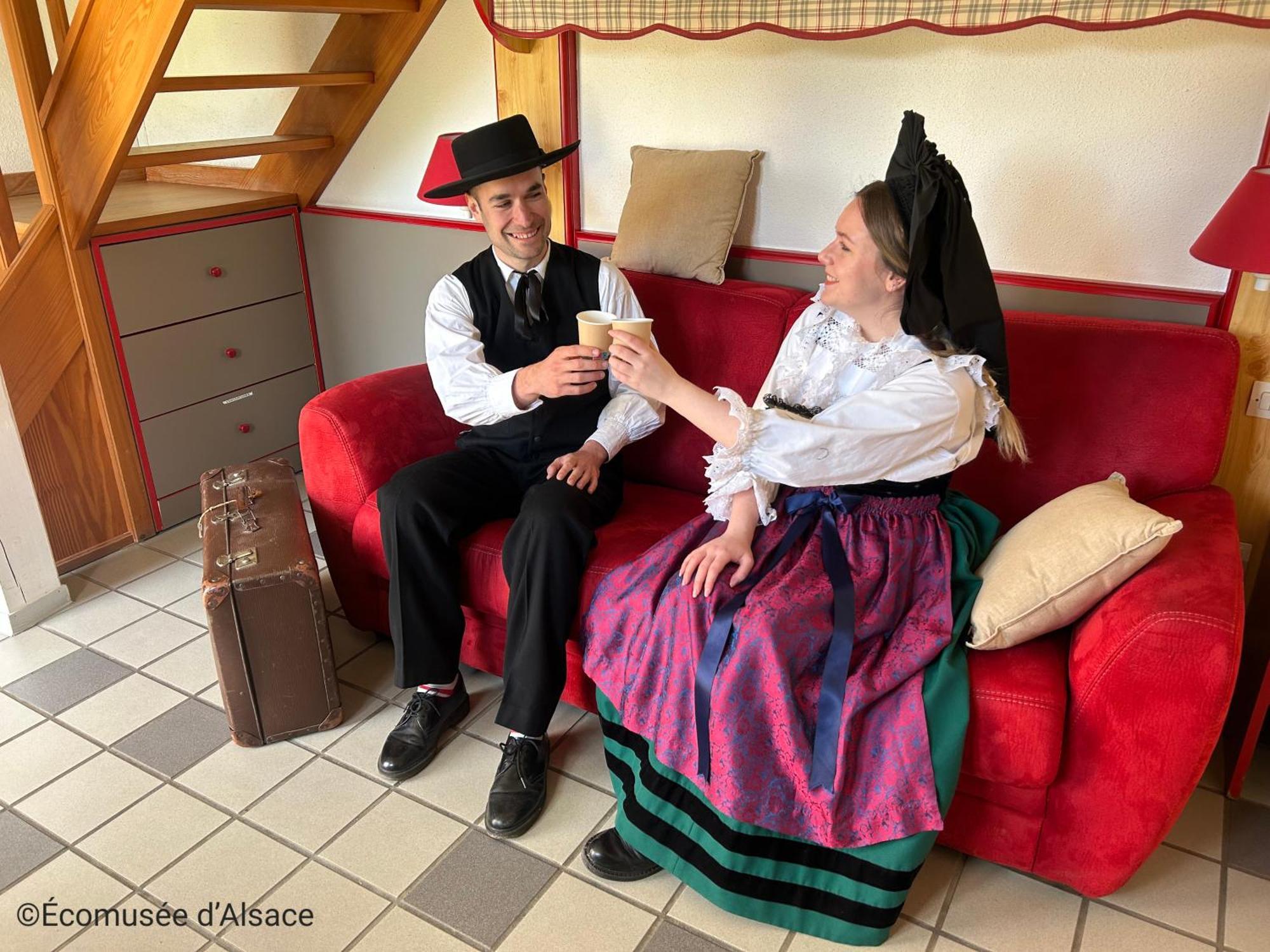 Les Loges De L'Ecomusee D'Alsace Юнгерсайм Экстерьер фото